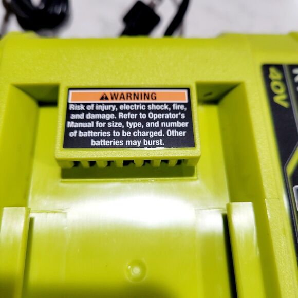 Ryobi 40-Volt 4 Ah High Capacity Lithium-Ion Battery & Charger EUC - Picture 12 of 16